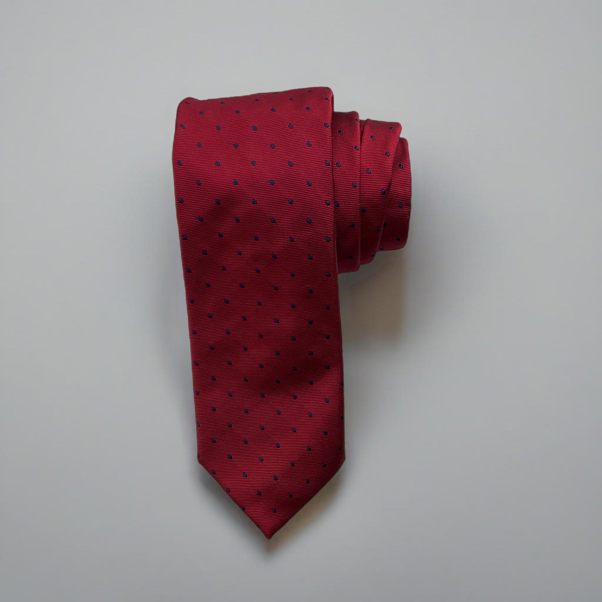 Red Microdot Tie Ties Altea Red Microdot