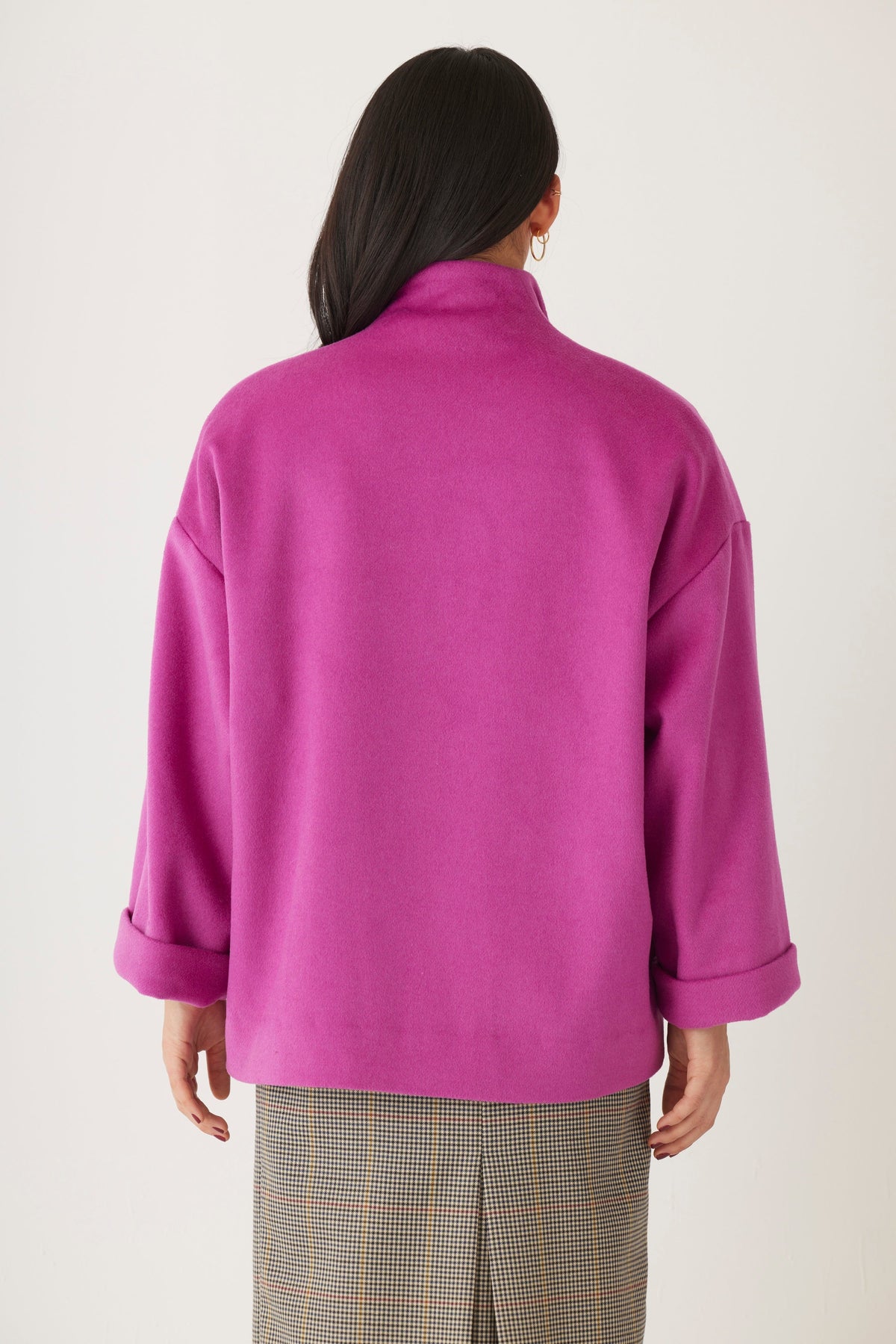 Carrie Coat in Wool Blend Coats CHRISTINE ALCALAY - 4