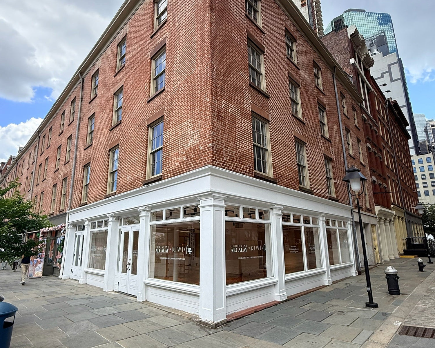 Image of the seaport, nyc for a pop-up