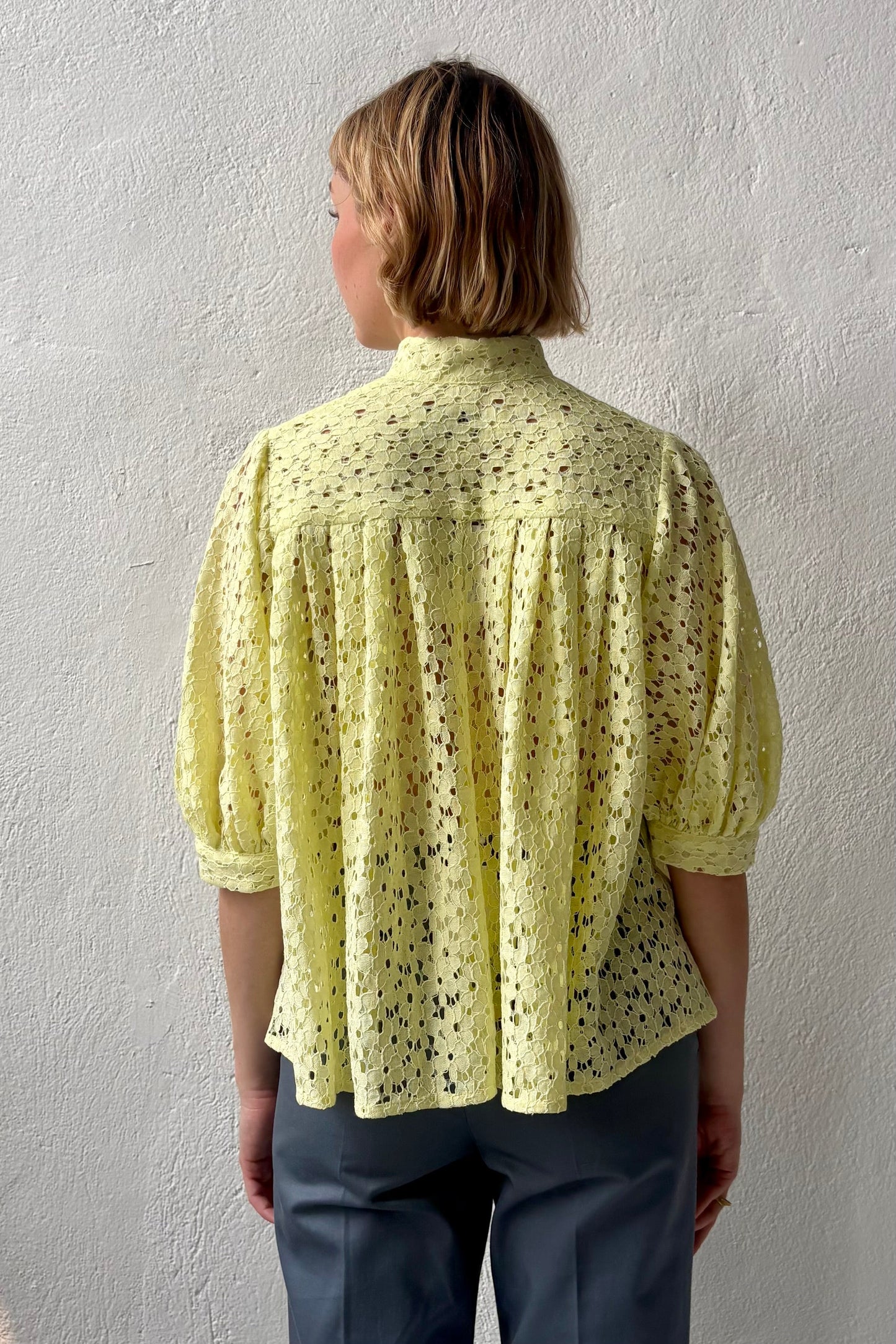 Livia Blouse in Corded Lace Tops CHRISTINE ALCALAY