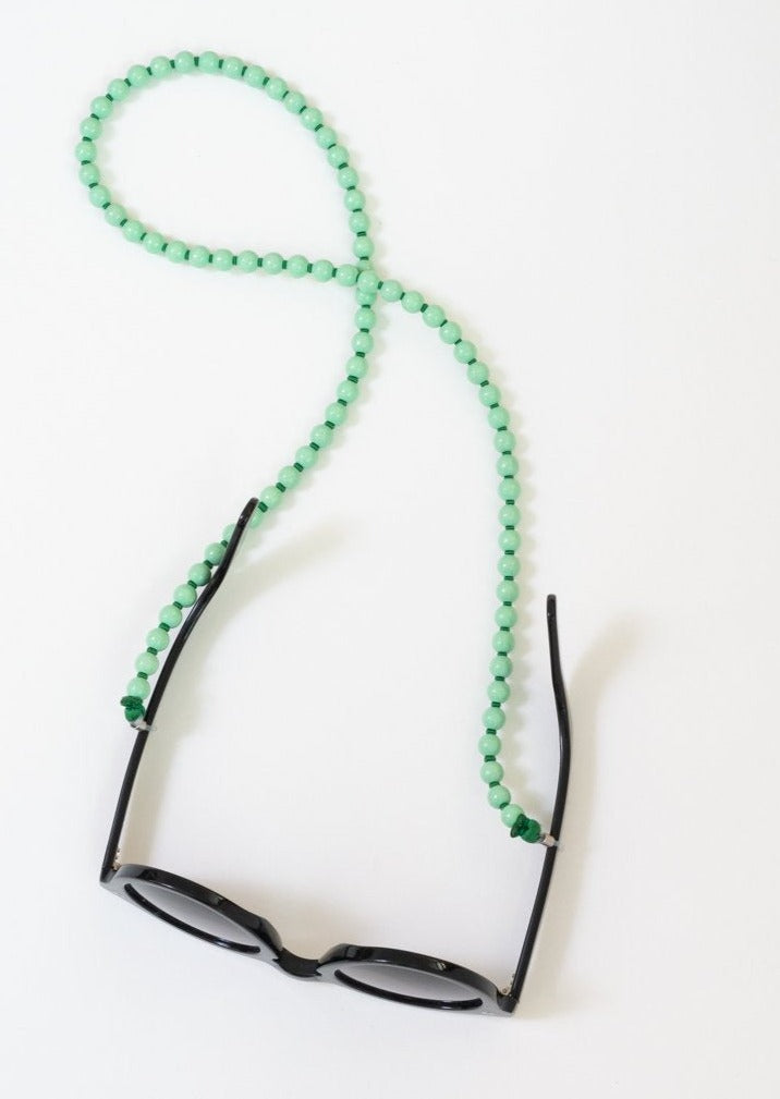 Glasses Chain Sunglasses Ina Seifart Pastel Green-Green  