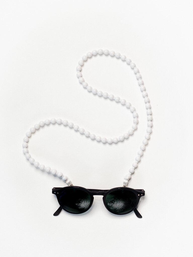 Glasses Chain Sunglasses Ina Seifart White-White  