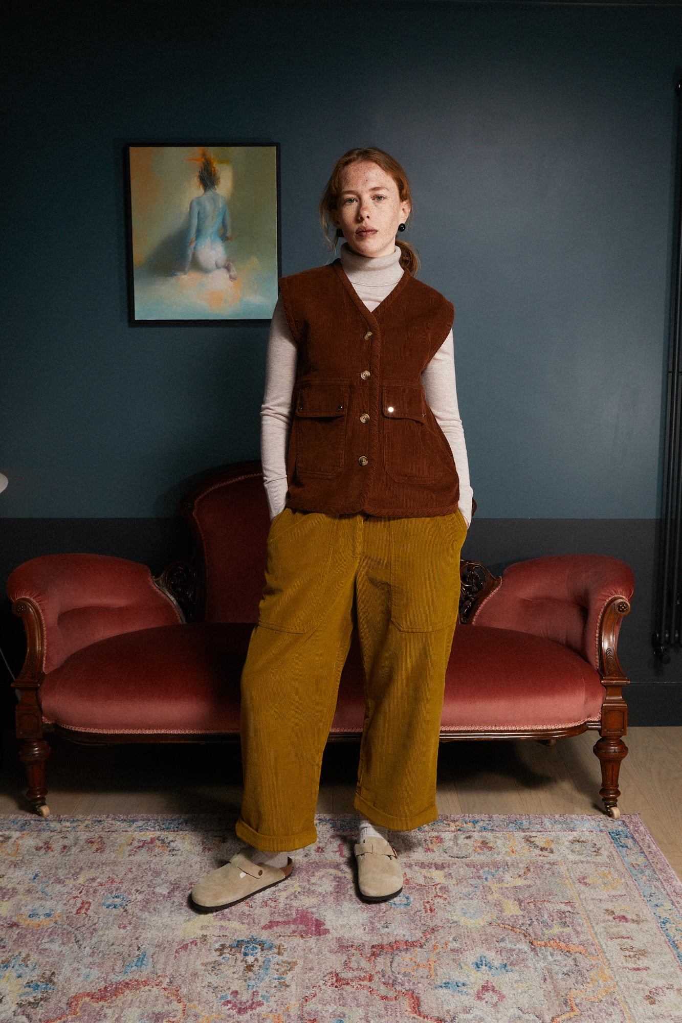 Beckett Crop Trouser LF Markey