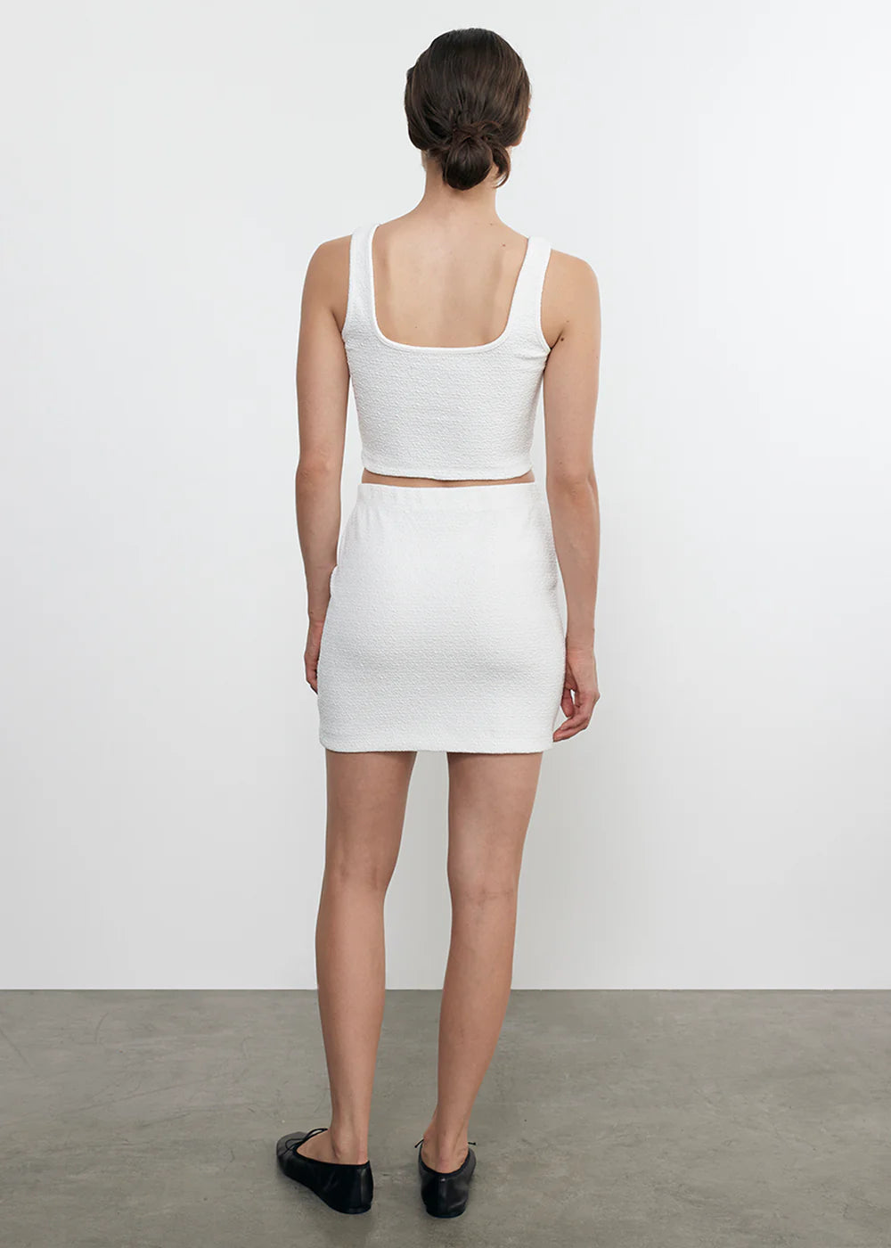 Jaquard Princess Cut Top Tanks Enza Costa
