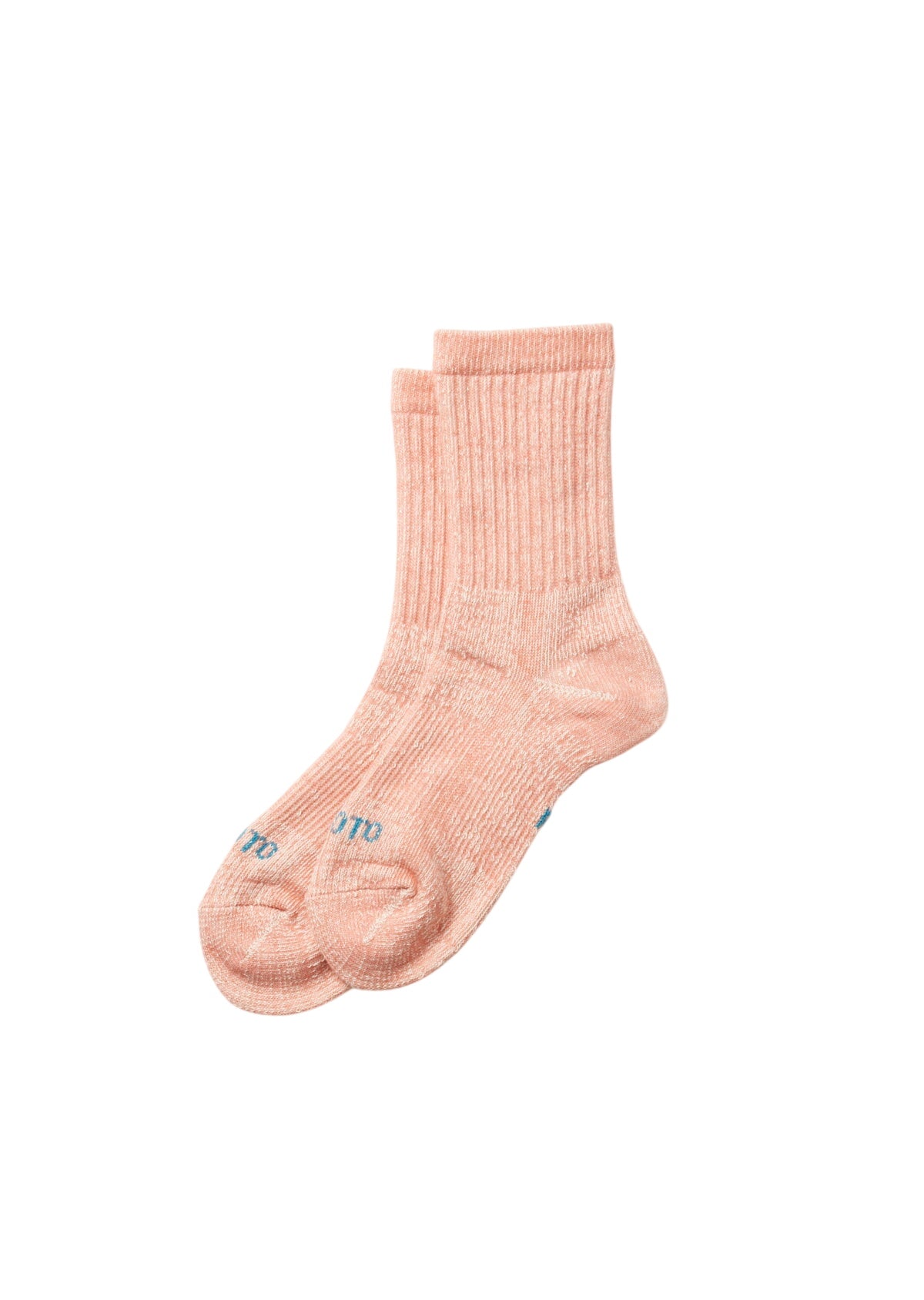 Double-Faced Mini Crew Socks Socks RoToTo SALMON L