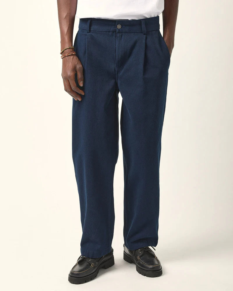 Twill Pleated Trouser Pants Corridor