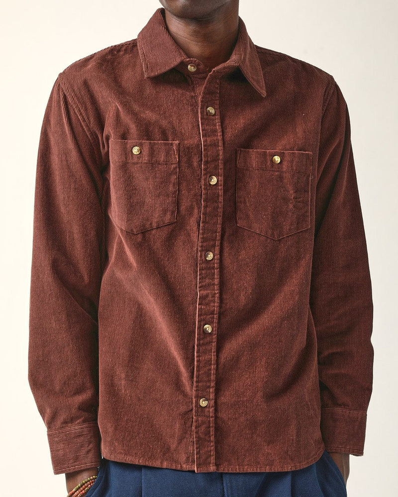 Corduroy Long Sleeve Shirt Tops Corridor