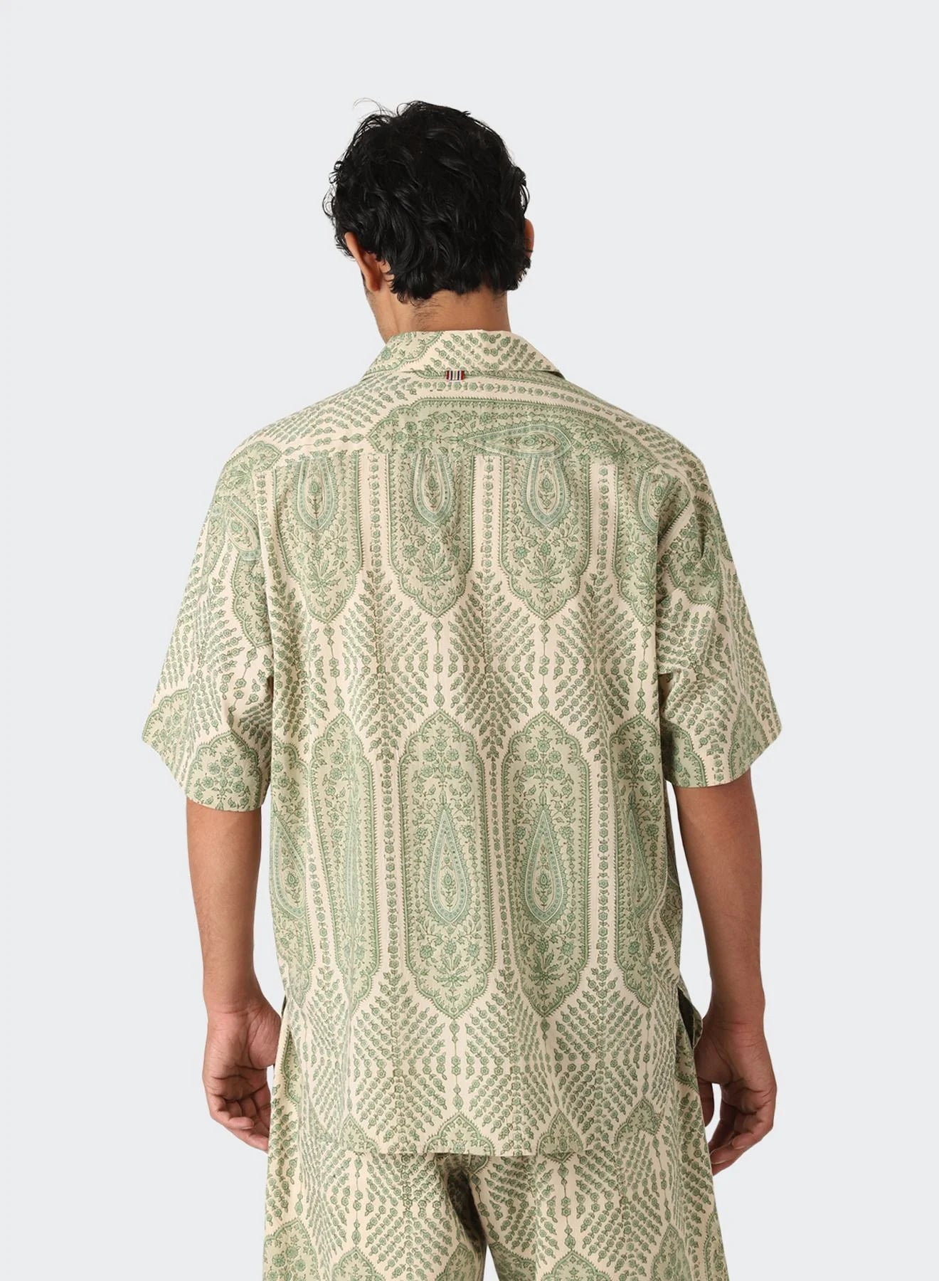 Ronen Green Print S/S Shirt SHIRT Kardo   