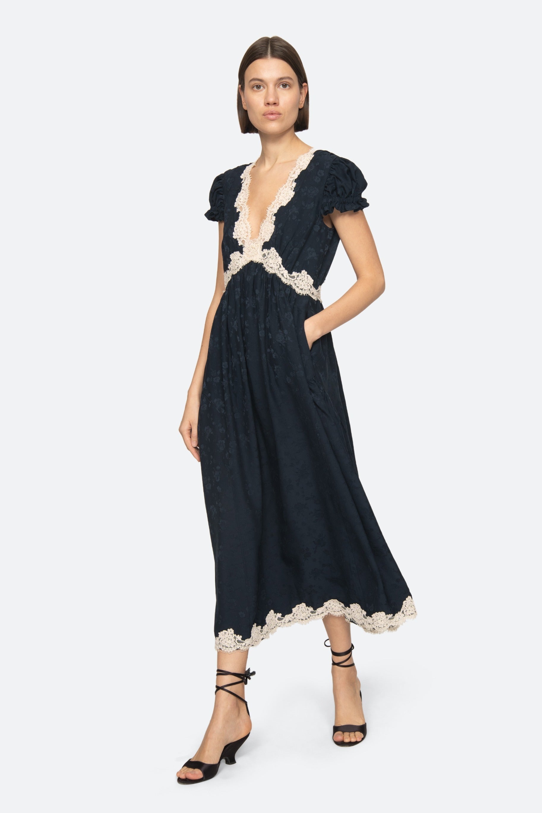 Shay Lace V-Neck Dress Dresses SEA NEW YORK