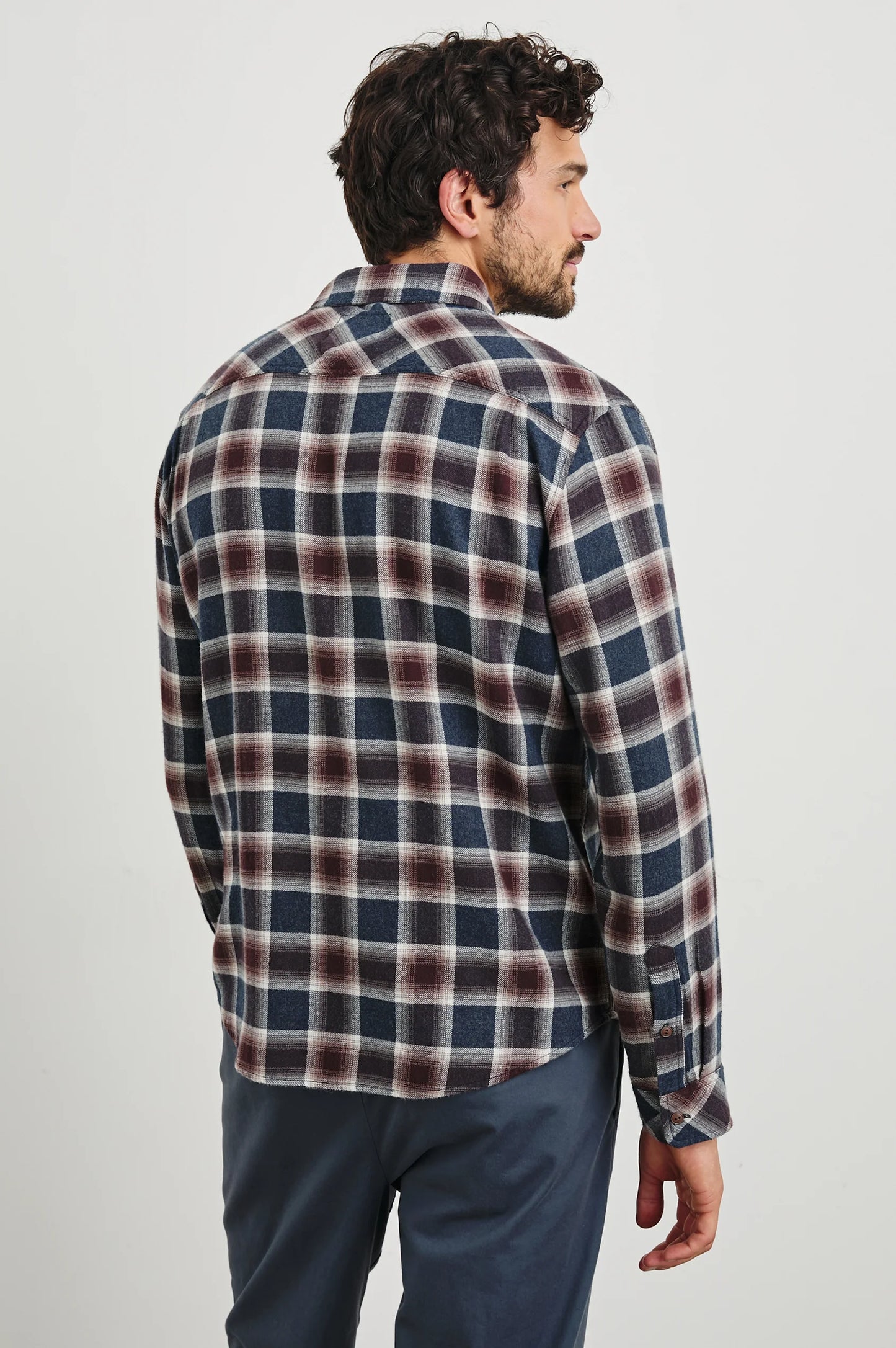 Lennox Long Sleeve Shirt Tops Rails Men   