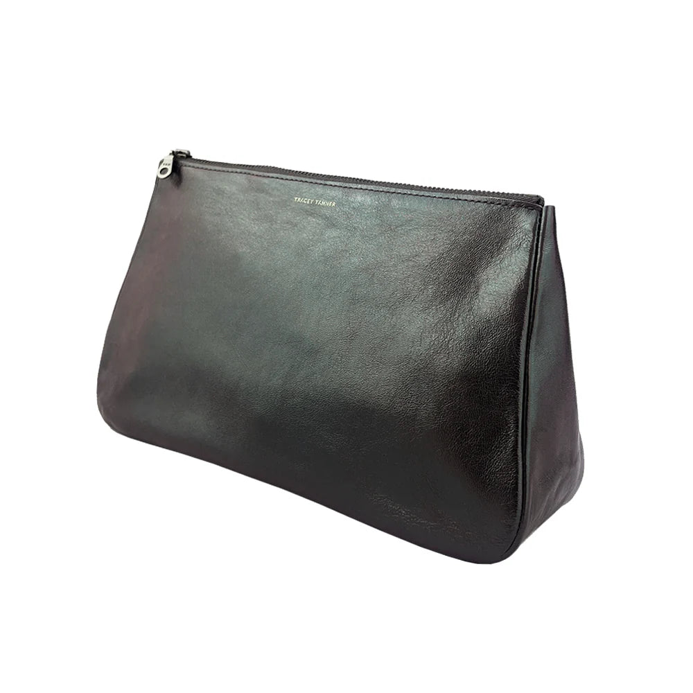 Fatty Bag Large Accessories Tracey Tanner Matte Foil Gunmetal L