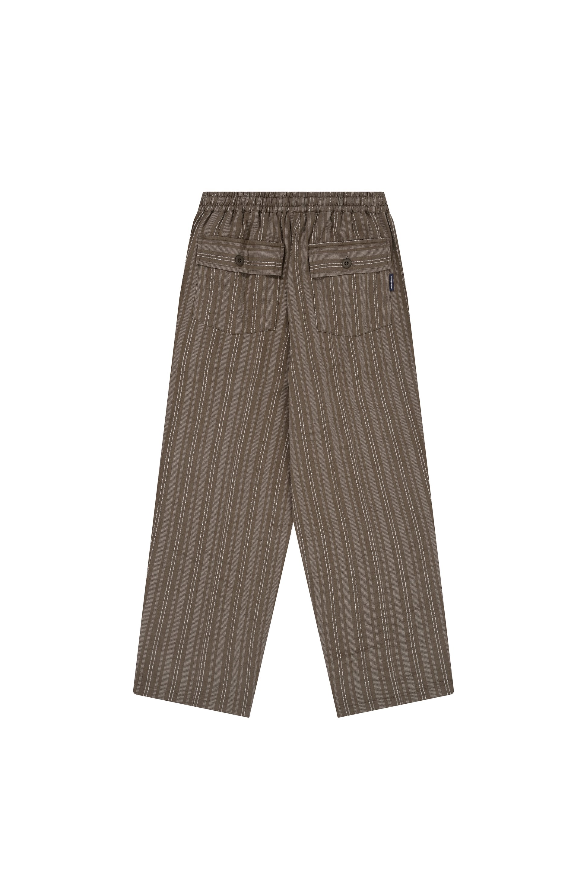Linen Cotton Stripe Pants Pants Kappy