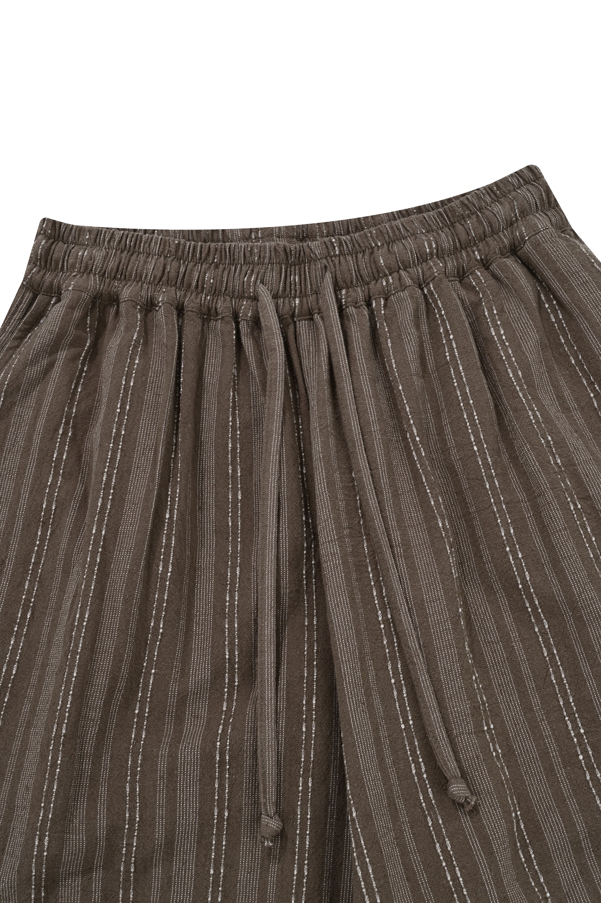 Linen Cotton Stripe Pants Pants Kappy