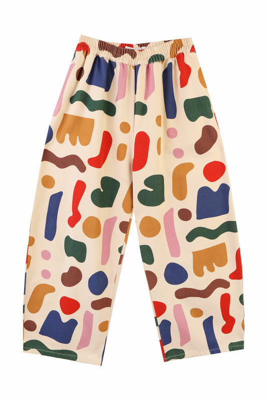 Graham Trouser Printed Pants L.F.Markey Palette Print UK12 / US8