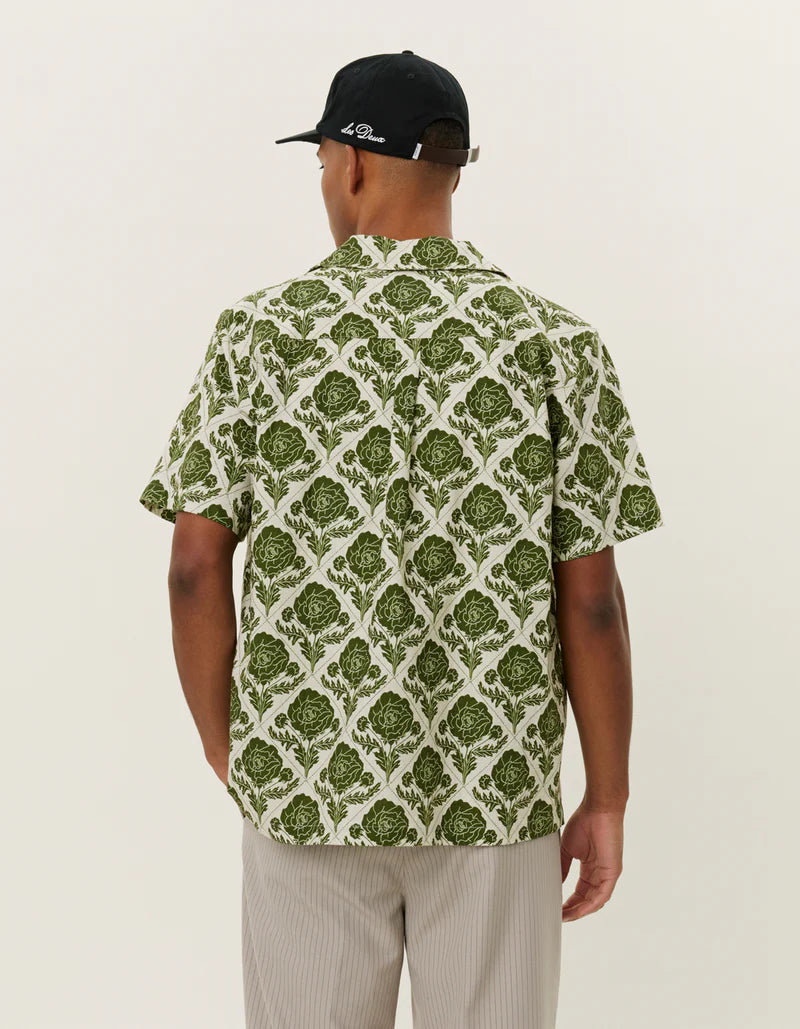 Lesley Flower Tile SS Shirt Shirts Les Deux