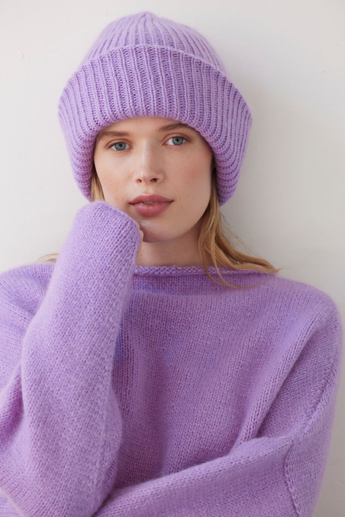 Lofted Beanie in Alpaca Wool Blend Beanies CHRISTINE ALCALAY - 2