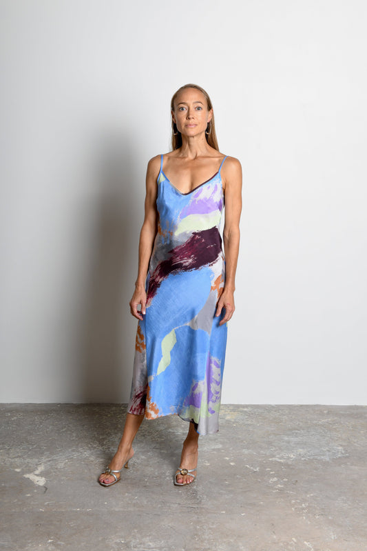Noir Slip Dress Dresses UNTITLED IN MOTION Agapantha S