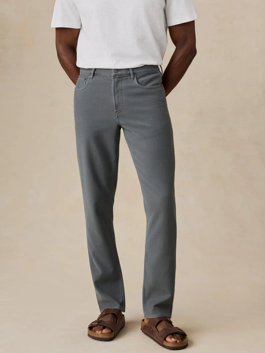 Stretch Terry 5pocket Pant Pants Faherty Slate 31WX32L