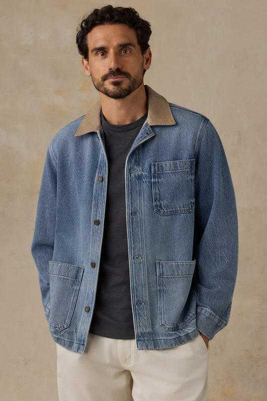 High Ridge Twill Studio Jacket Jackets Faherty