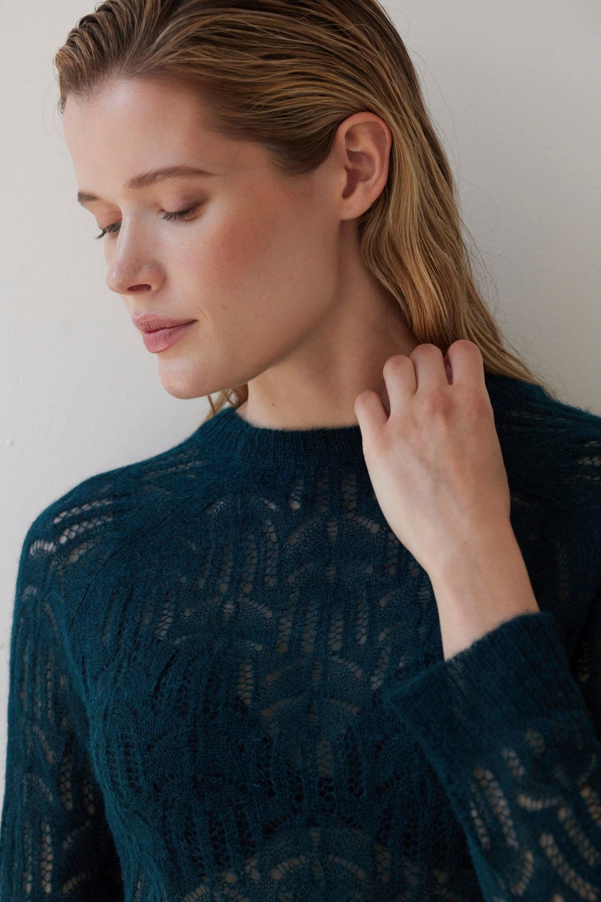 Miranda Lace Knit Sweater Sweaters CHRISTINE ALCALAY - 3