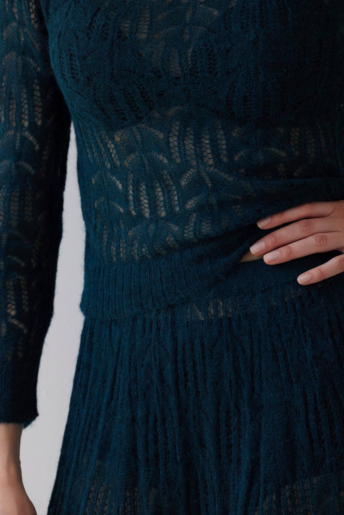 Miranda Lace Knit Sweater Sweaters CHRISTINE ALCALAY - 4