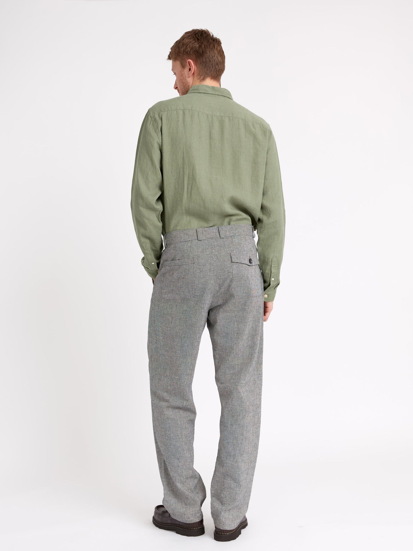 Morton Pleated Trousers Pants Oliver Spencer   