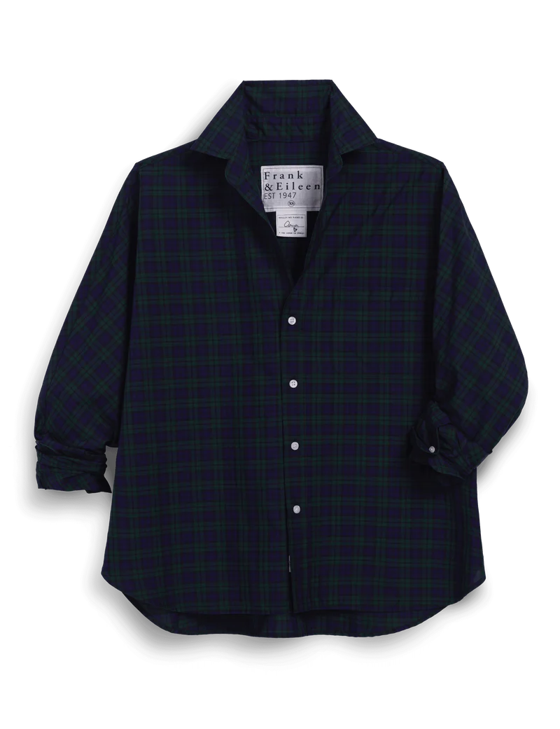 Oona Continuous Button Up, Italian Cotton