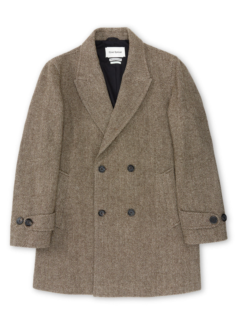 Albion Coat Jacket Oliver Spencer Beige 40 