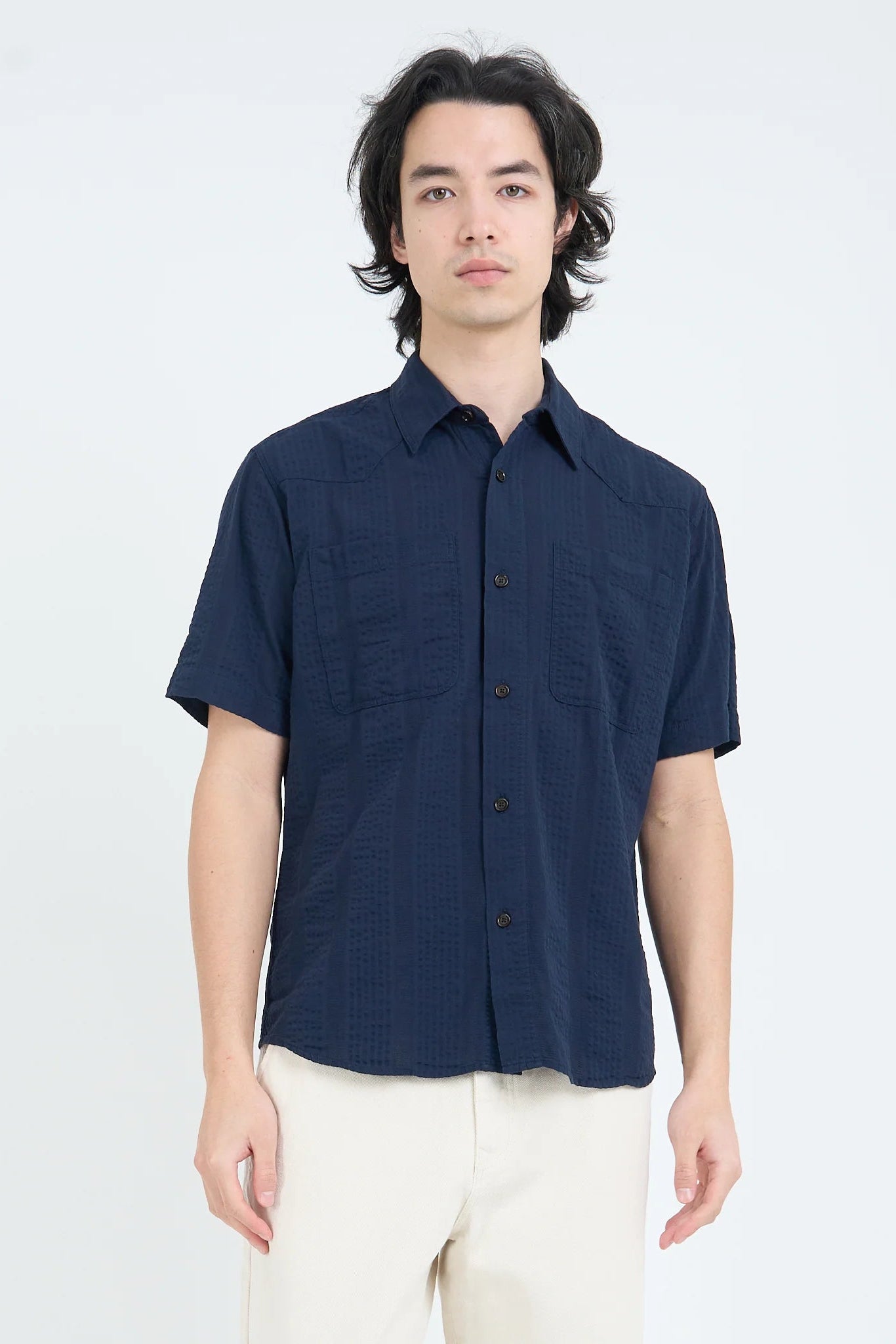 Quito Short Sleeve Shirt Tops Oliver Spencer