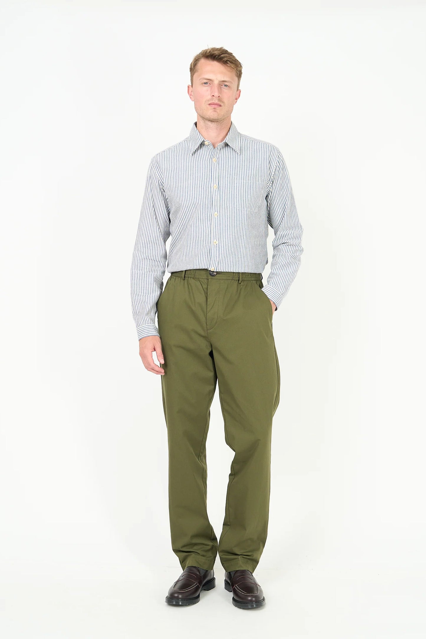 Drawstring Trousers Bottoms Oliver Spencer