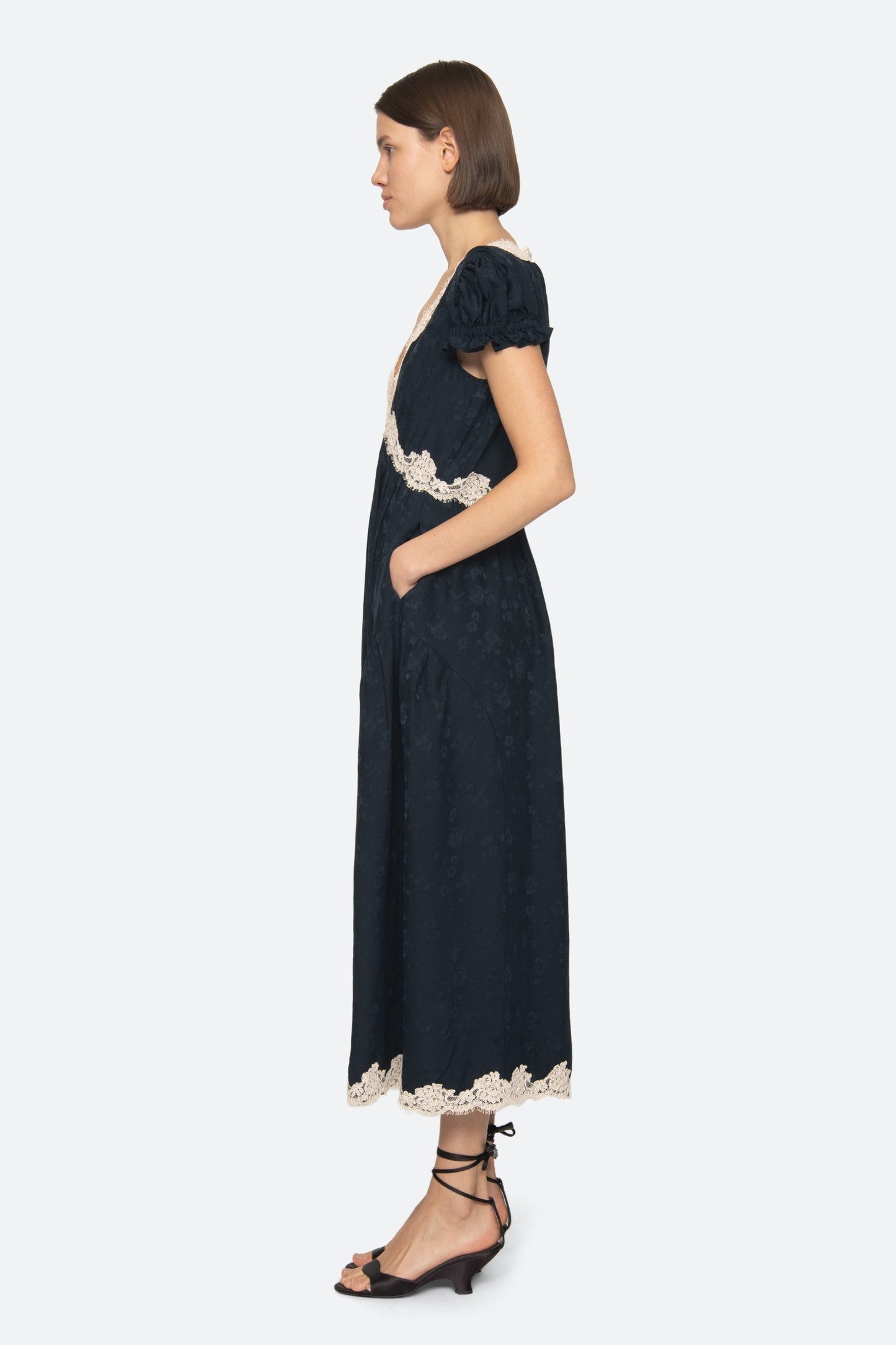 Shay Lace V-Neck Dress Dresses SEA NEW YORK