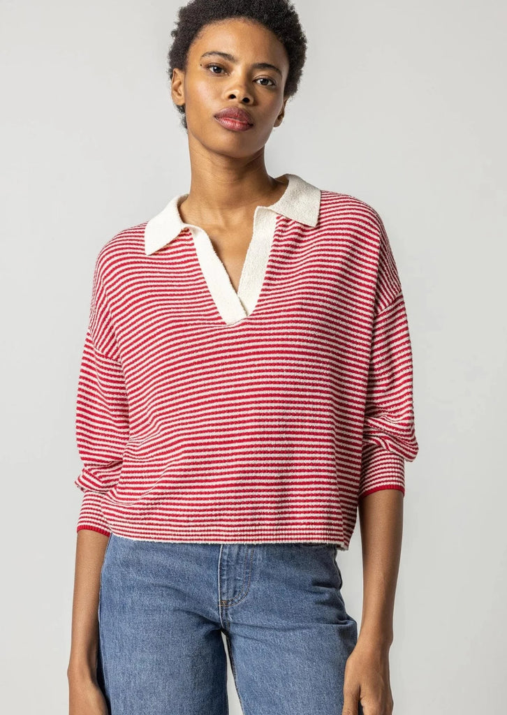 Easy Polo Sweater