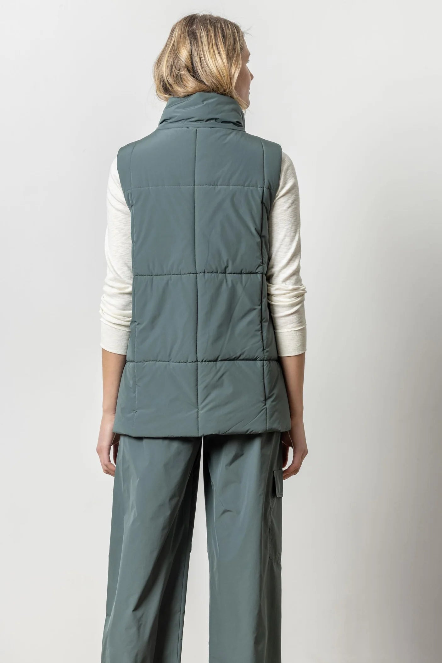 Nylon Long Vest  Lilla P.   