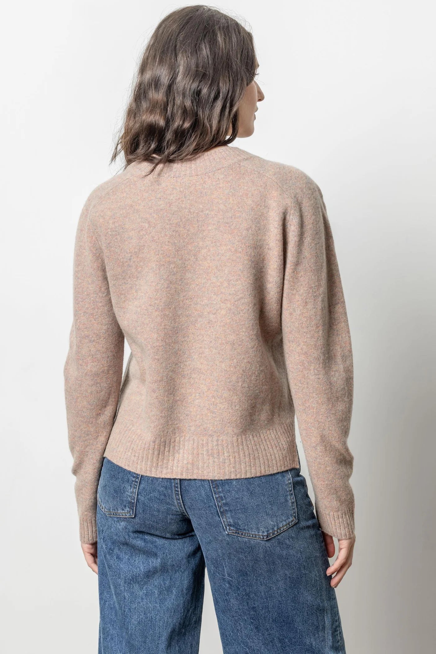 Felted Easy V-Neck Sweater  Lilla P.   