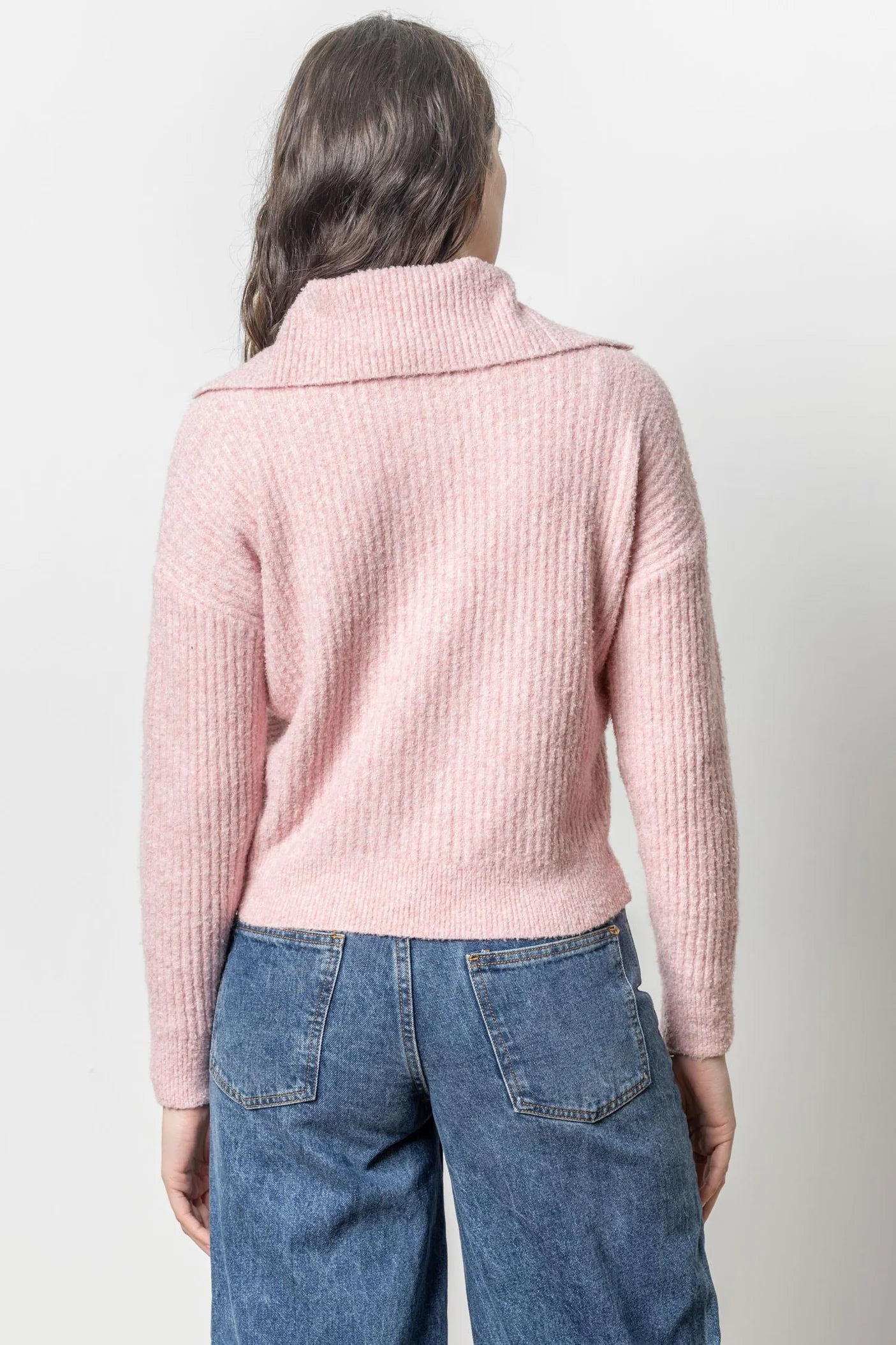 Easy Split Collar Sweater  Lilla P.   