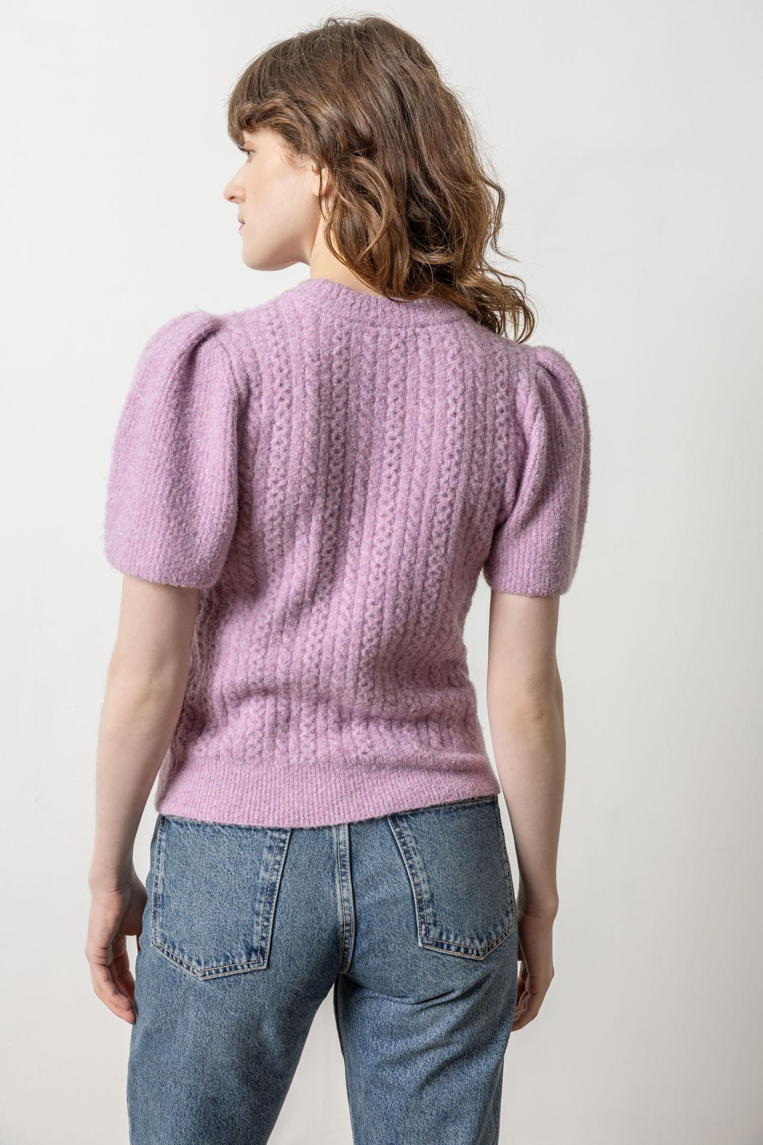 Crew Neck Flutter Sweater Sweaters Lilla P.   