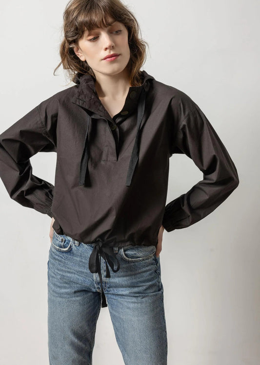 Poplin Hoodie Jackets Lilla P.