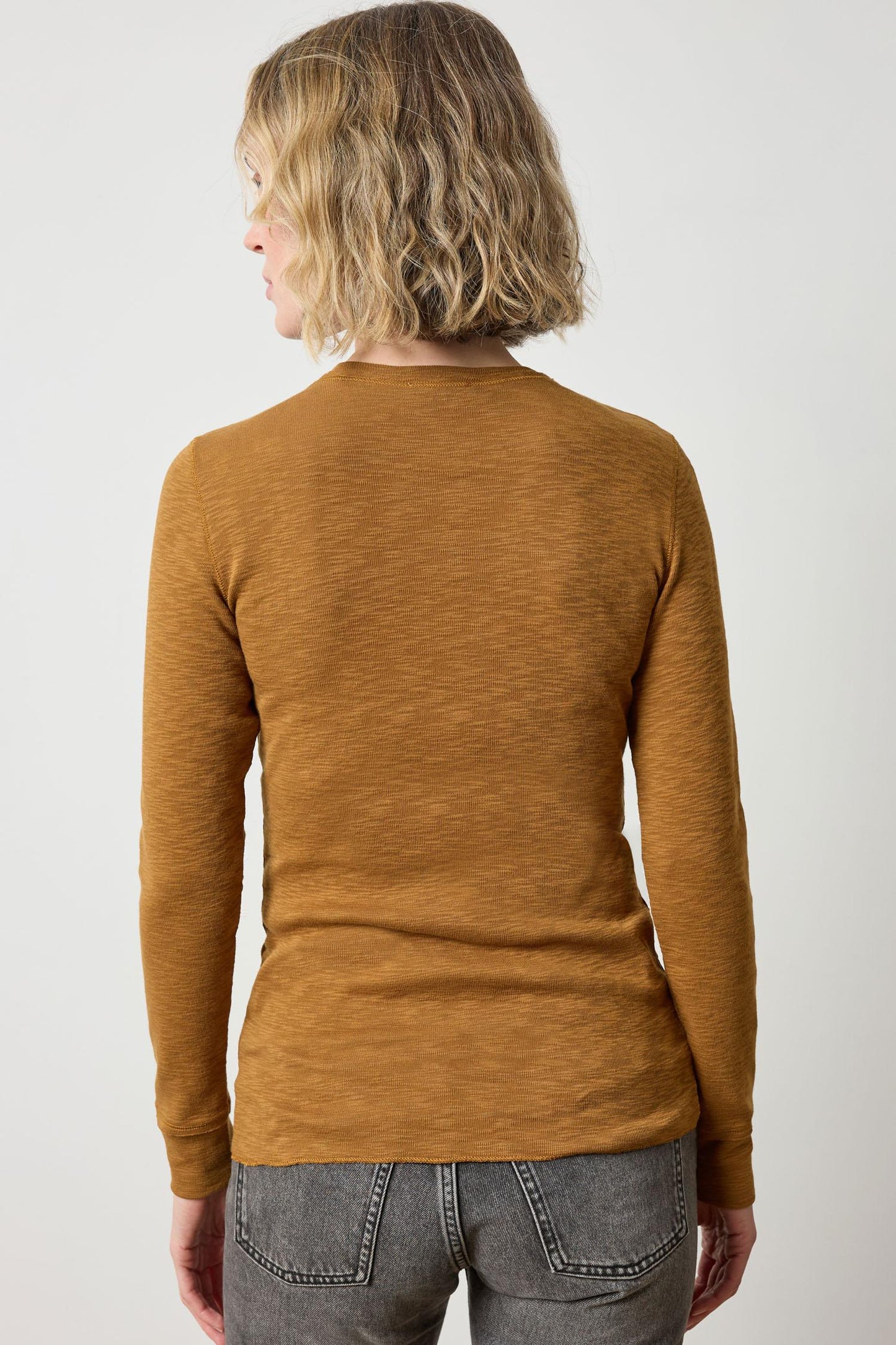 Rib Slub L/S Crew