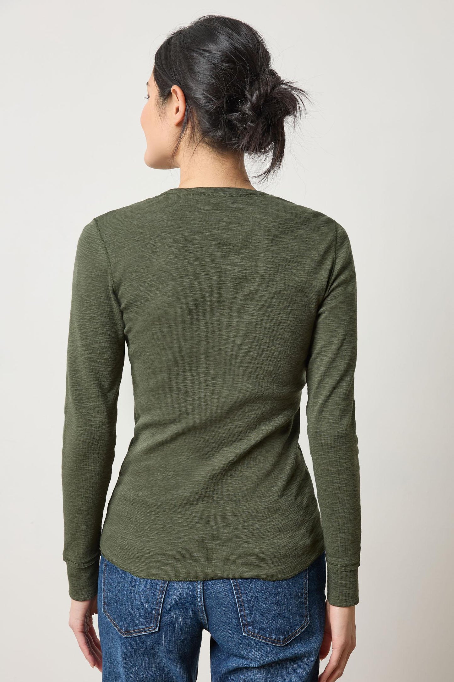 Rib Slub L/S Crew