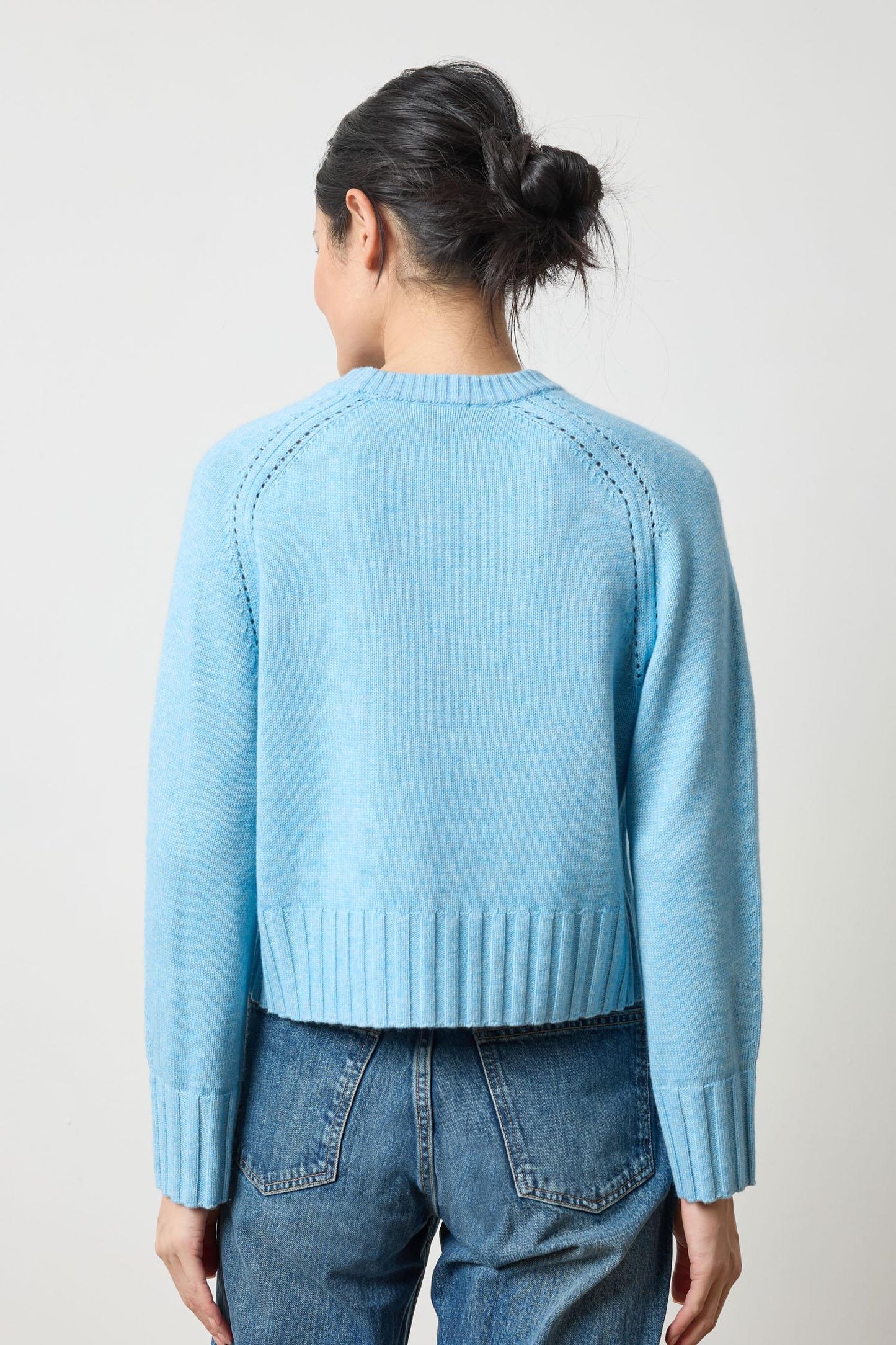 Saddle Sleeve Crewneck Sweater Sweaters Lilla P.