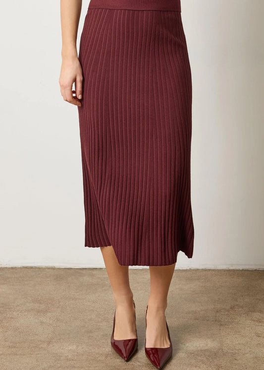Straight Rib Skirt