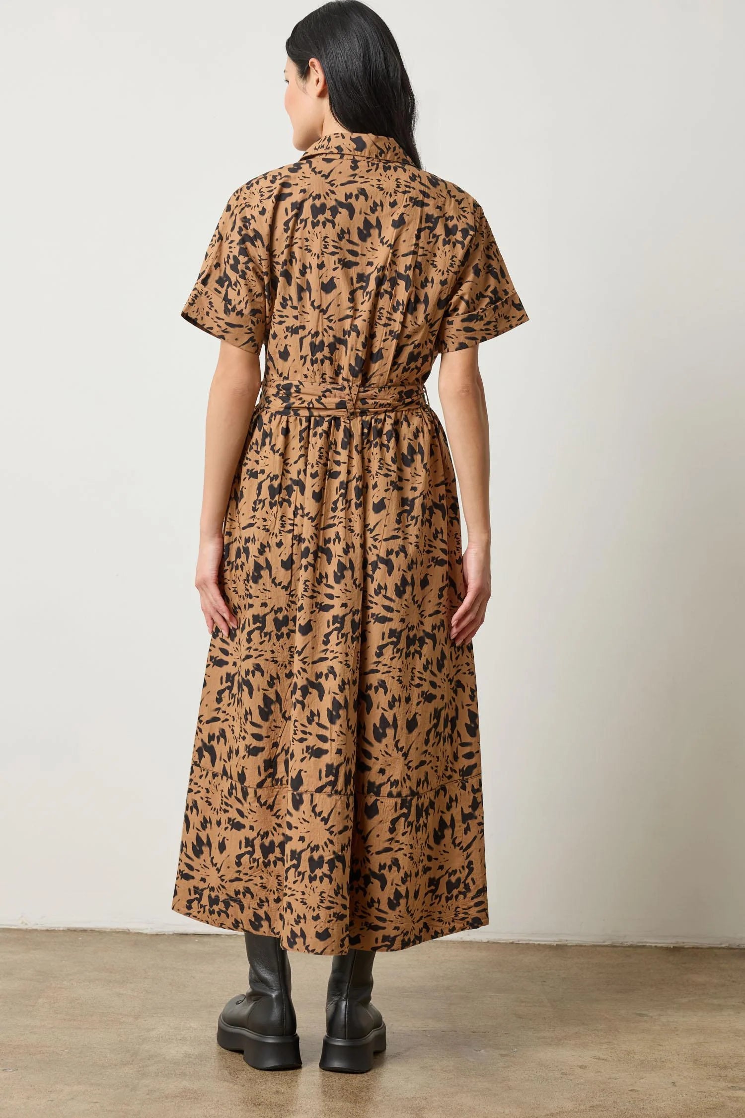 Collared Maxi Shirt Dress Dresses Lilla P.
