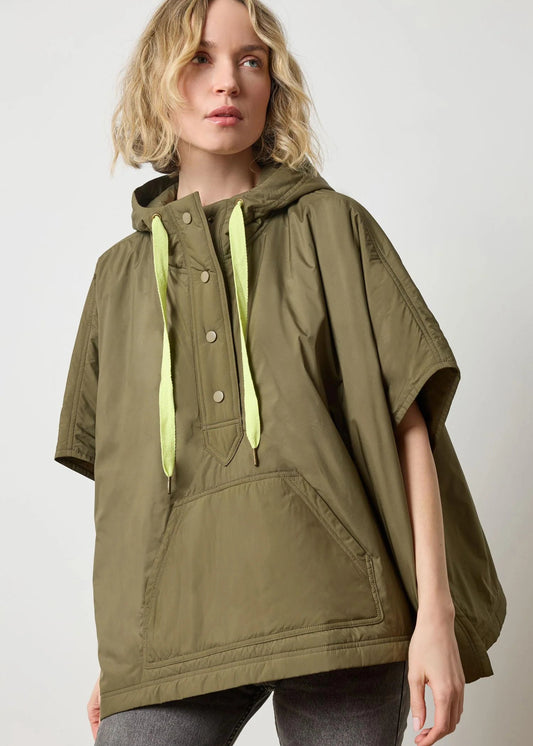 Hooded Poncho Jackets Lilla P.