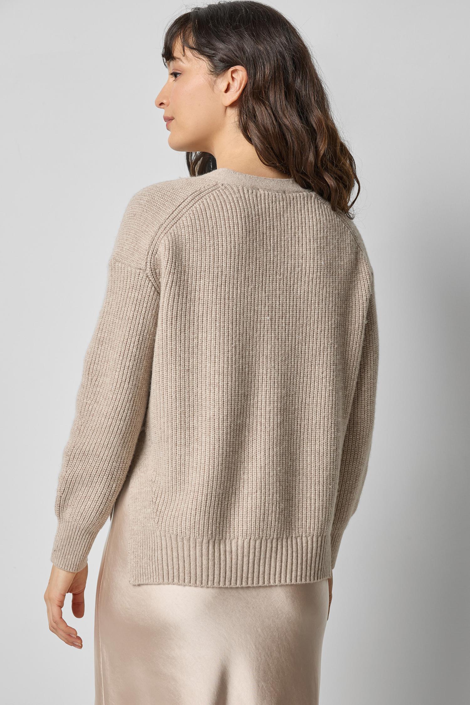 Relaxed Side Vent Cardigan Sweaters Lilla P.