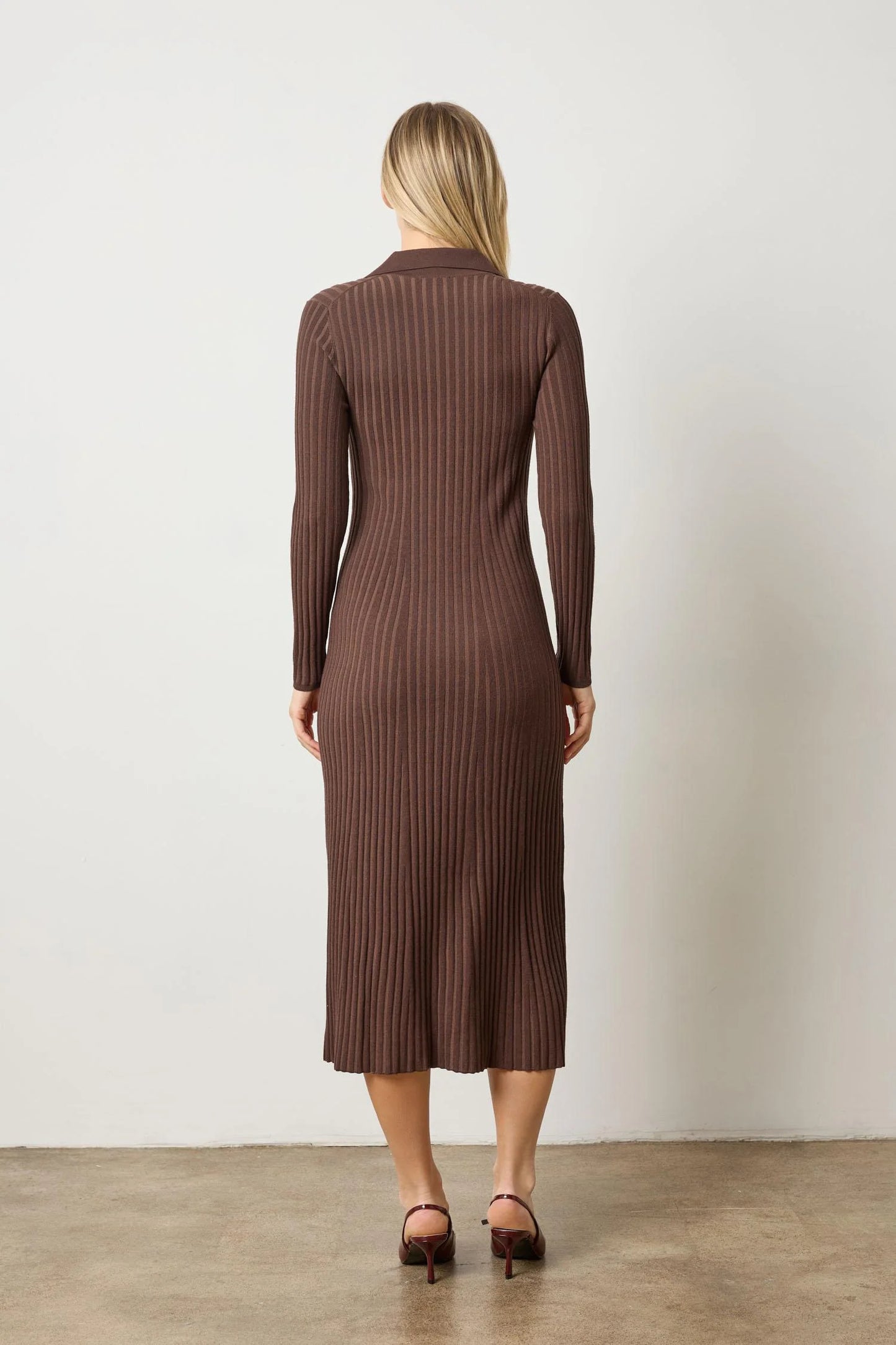 Rib Henley Dress Dresses Lilla P.
