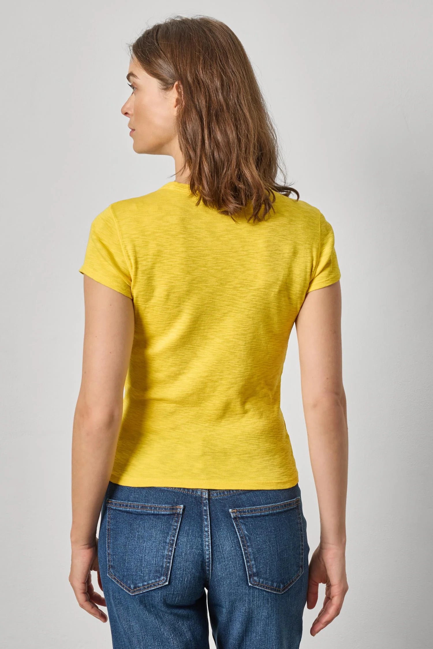 Ribbed Slub Crewneck Tee Tees Lilla P.