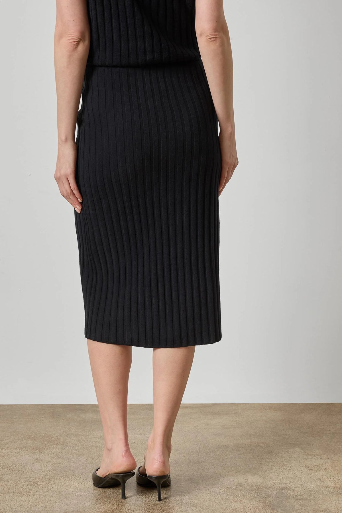 Rib Sweater Skirt Skirts Lilla P. - 2