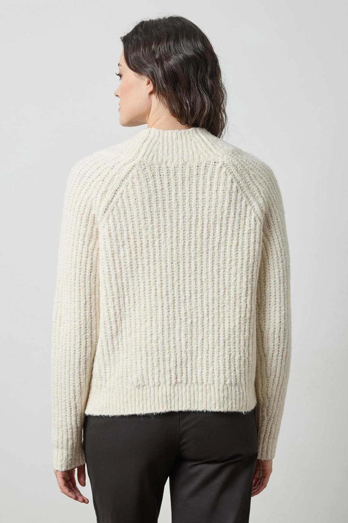 Lofty Wide V-Neck Sweater Sweaters Lilla P. - 2
