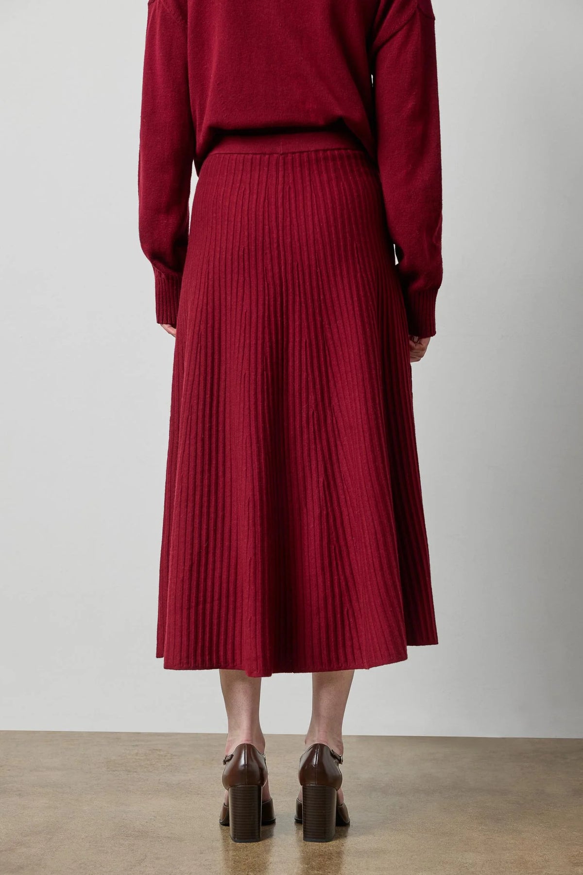 Knit Flared Skirt Skirts Lilla P. - 2