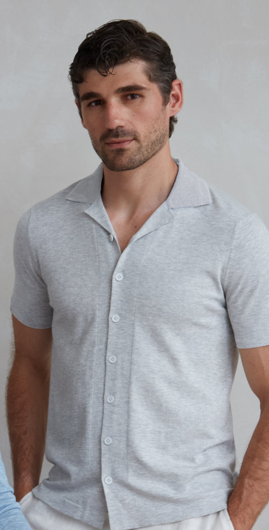 Short Sleeve Button Up Shorts Autumn Cashmere